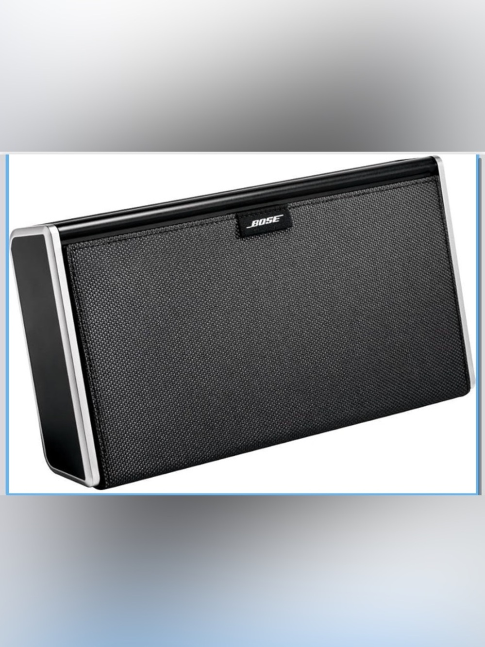 Bose Black Portable Speaker with Fabric Grille